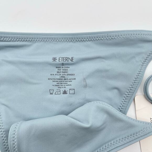 Eterne | NWT Isla Bikini Bottom in Dusty Blue S - Picture 4 of 9